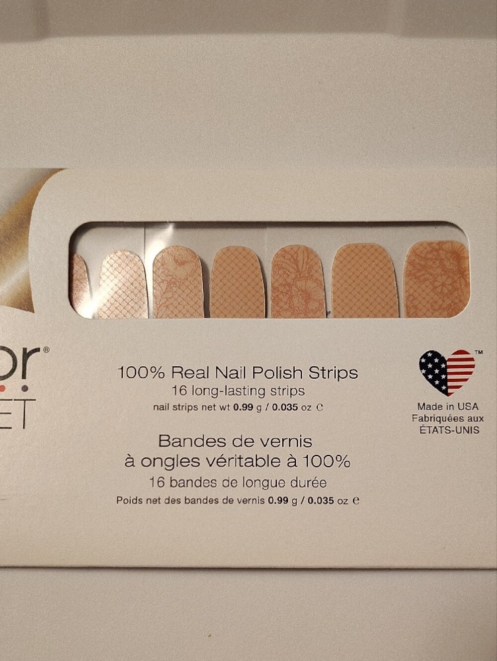 Color Street Nail Strips — 4 Pack - Christmas, Thanksgiving And Blue Plaid Mix - Picture 5 of 6